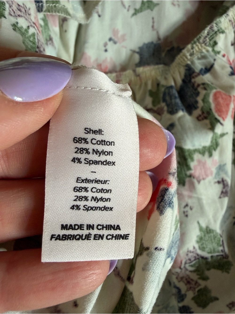 cinq a sept Cream Floral Tiered Midi Skirt with Pink and Navy Accents - Picture 12 of 13